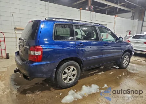 2004 Toyota Highlander from USA, damaged, VIN JTEEP21A740032207